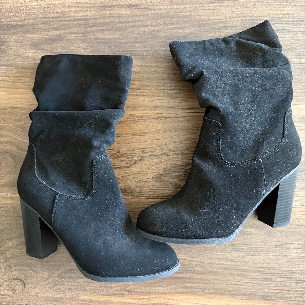Metropolitan View Black Booties size 7.5